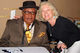 Alaadeen and Fanny Dunfee at book signing in August 2009 [File Photo]