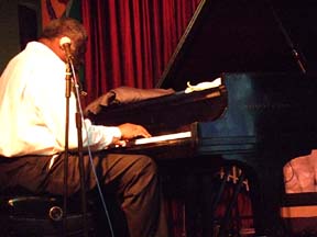 Mulgrew Miller at the piano [Photo by Tom Ineck]