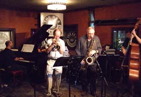 The Mark Eisenman Quintet at The Rex [Photo by Tom Ineck]