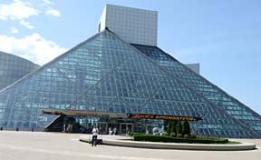 Rock and Roll Hall of Fame and Museum [Photo by Tom Ineck]