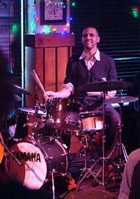 Drummer Adam Cruz [Photo by John Nollendorfs]
