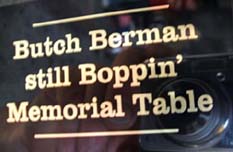 The table is officially labeled. [Photo by Bill Brown]