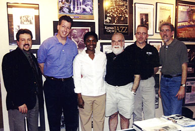 Tony Rager, Rob Seitz, Grace and Butch, Mark Radziejeski and Tom Ineck [Photo by Rich Hoover]