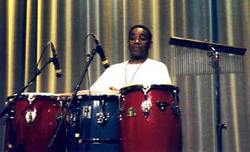Norman Hedman at 2005 Topeka Jazz Festival [Photo by Rich Hoover]