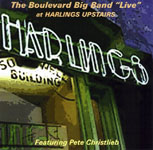 "Live at Harlings Upstairs," by The Boulevard Big Band