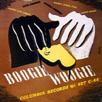 "Boogie Woogie," on 78 rpm set, cover by Burt Goldblatt
