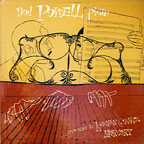 "Bud Powell Piano," cover by David Stone Martin