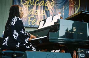 AACM pianist Amina Claudine Myers [Photo by Tom Ineck]