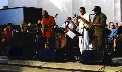 Darryl White Sextet (Photo by Rich Hoover)