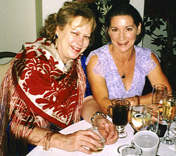 Monica Schwarz and Ruth Ann Nahorny (Photo by Rich Hoover)